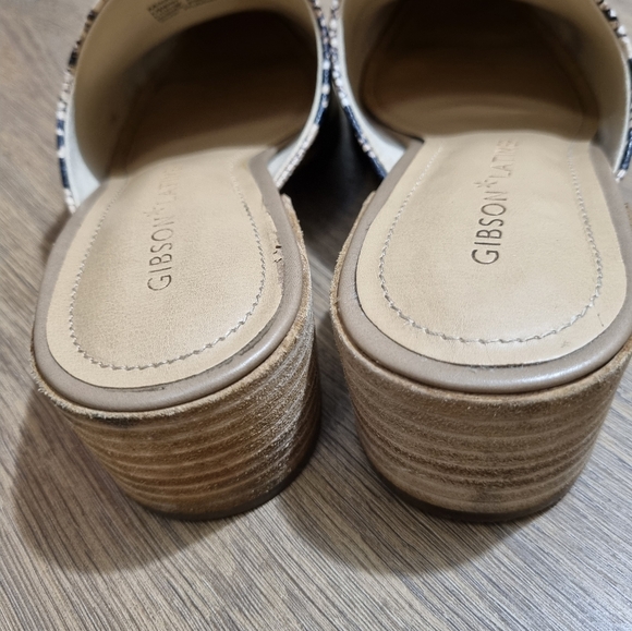 Gibson Latimer women's snake print pointed toe mules shoes Size 7.5 - Picture 6 of 9